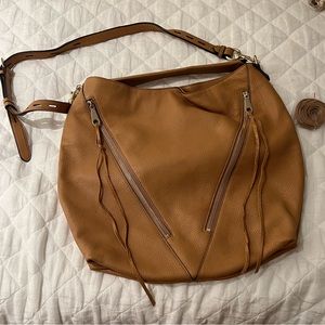 Rebecca Minkoff Hobo Bag in Tan Leather